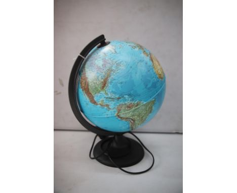 Globe Light 14 inches tall. See photos. 