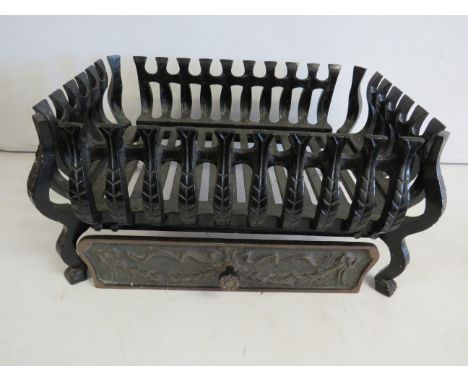 Cast Iron Fire Grate. See photos. 
