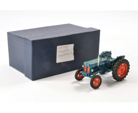 Hand built Scaledown 1/32 Farm issue comprising Fordson Power Major Tractor. Model with signs of some display wear, would ben
