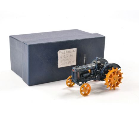 Hand built Scaledown 1/32 Farm issue comprising Fordson Major E27N Tractor with Metal Wheels. Model with signs of display wea