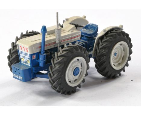 Hand built G&amp;B 1/32 Farm issue comprising Roadless Ploughmaster 115 Tractor. Model with signs of some display wear, would