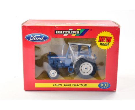 Britains 1/32 Farm Issue Comprising Ford 5000 Tractor. Appears Excellent and secured in Box with no sign of fault. Box has mi