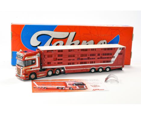 Tekno Diecast Model Truck issue comprising Scania R730 Livestock Transporter in the livery of Wilson McCurdy. Generally, Very