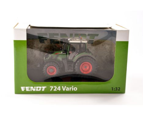 Universal Hobbies 1/32 Farm Model issue comprising Fendt 724 Vario Tractor. Excellent and secured in Box with window protecto