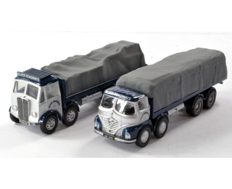Corgi Code 3 1/50 commercial truck issues comprising AEC and Foden 'Silver Roadways' issues.