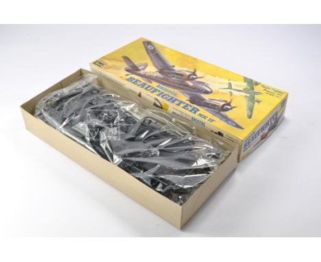Revell 1/32 plastic model aircraft kit comprising Bristol Beaufighter MK1F. Kit is complete and unstarted. 
