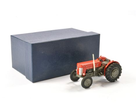 Hand built Scaledown 1/32 Farm issue comprising Massey Ferguson 65 Tractor. Model with signs of some display wear, would bene