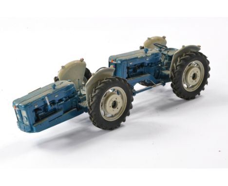 Hand built Scaledown 1/32 Farm issue comprising White Metal Doe Triple D New Performance Tractor. Model has display wear and 