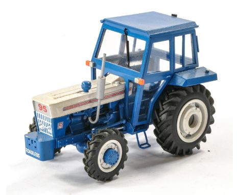 Hand built G&amp;B 1/32 Farm issue comprising Roadless Ploughmaster 95 Tractor with cab. Model with signs of some display wea