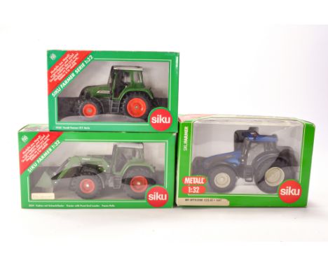 Siku 1/32 Farm Issues comprising 1) Fendt Farmer 411 Vario Tractor. Appears Excellent and secured in Box with no sign of faul