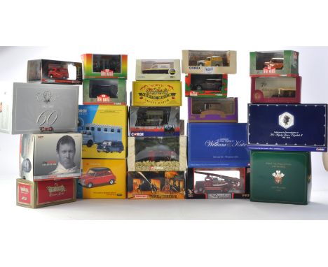 A group of boxed diecast including Mini Issues, mostly Corgi etc. Many have been displayed but appear good to very good.