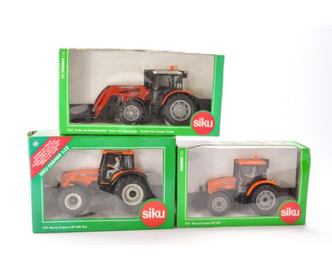 Siku 1/32 Farm Issues comprising 1) Massey Ferguson MF 5455 Tractor. Appears Excellent and secured in Box with no sign of fau