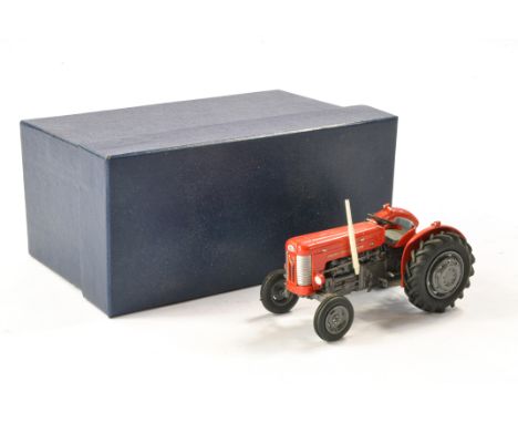 Hand built Scaledown 1/32 Farm issue comprising Massey Ferguson 65 Tractor. Model with signs of some display wear, would bene