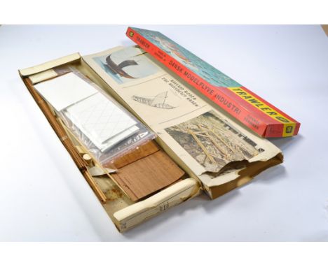 Billing Boats Model  Boat Kit comprising No. 456 Viking Long Boat. Looks to be complete plus DMI empty box. 