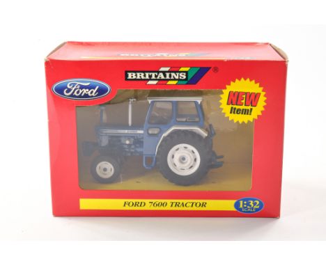 Britains 1/32 Farm Issue Comprising Ford 7600 Tractor. Appears Excellent and secured in Box with no sign of fault. Box has mi