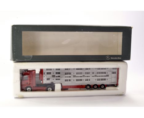 NZG Diecast Model Truck issue comprising Mercedes Livestock Transporter. Generally, Very Good to Excellent, no sign of major 
