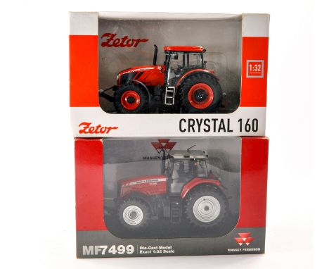Universal Hobbies 1/32 Farm Issue comprising 1) Zetor Crystal 160 Tractor. Appears Excellent and secured in Box with no sign 
