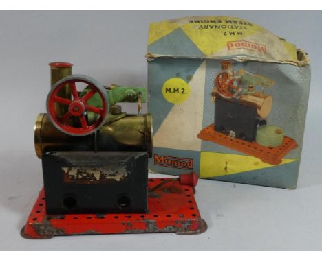 A Vintage Mamod MM2 Stationary Steam Engine 