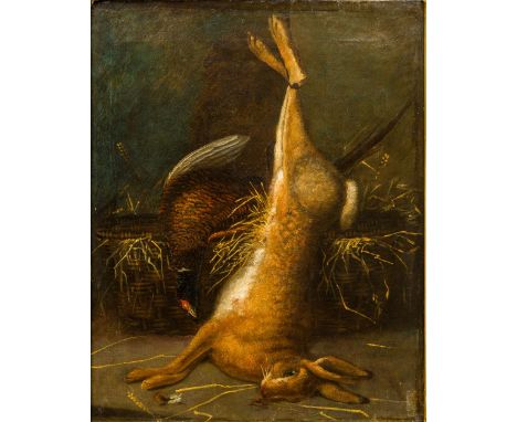 Circle of BENJAMIN BLAKE (1770-1830) BritishDead GameOil on canvas, framed.  41 x 52.5 cm. CONDITION REPORTS: Generally good 