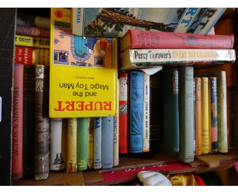 BOX OF VINTAGE BOOKS