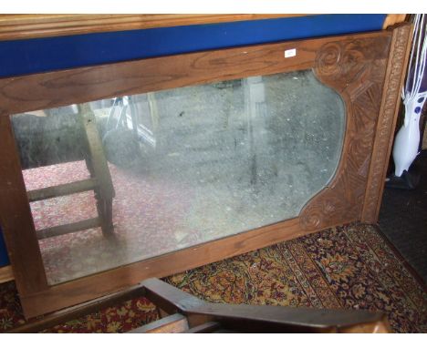 OAK FRAMED MIRROR