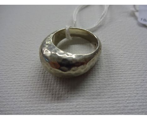 SILVER RING 14g MARKED 925