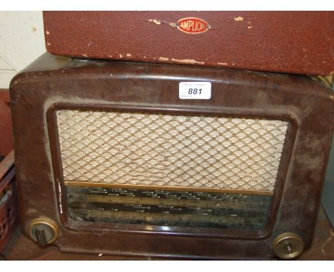 VINTAGE GOSSER RADIO SOLD AS COLLECTORS / DISPLAY ITEM