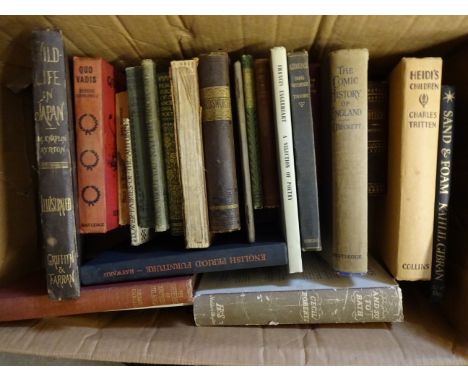 BOX OF VINTAGE BOOKS