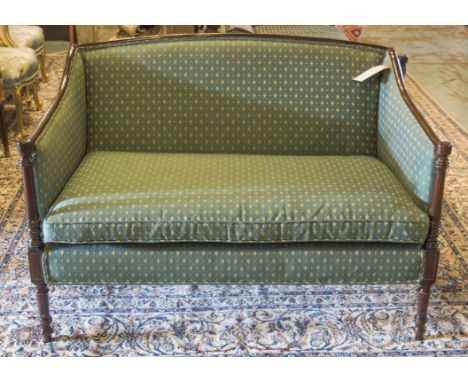 SOFA, en suite with previous lot, 126cm W.