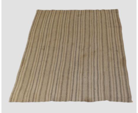 Mianeh palas (flatweave), north west Persia, mid-20th century, 9ft. 3in. X 7ft. 11in. 2.82m. X 2.41m. Eleven widths joined ve