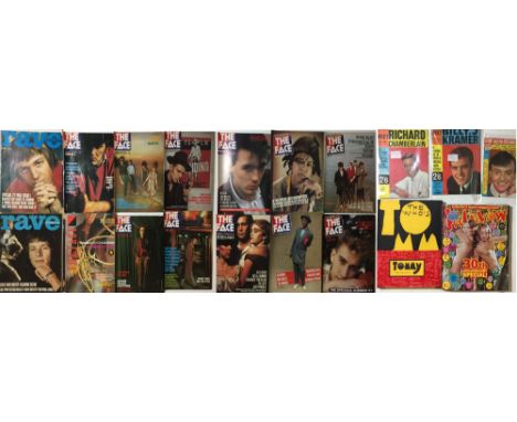 THE FACE/RAVE/ MAGAZINE ARCHIVE. Large collection of music publications/magazines to include: 18 issues of The Face, two Rave