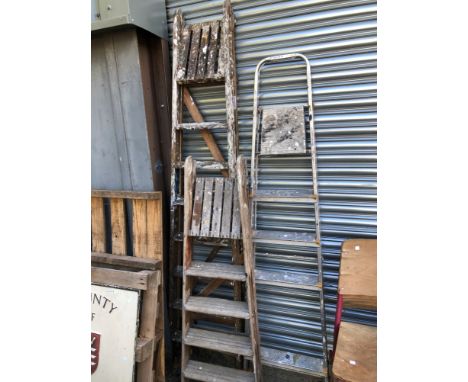 THREE STEP LADDERS