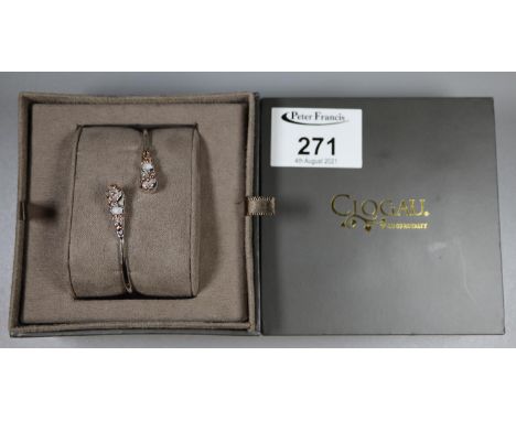 Clogau silver, ?Tudor Court? bangle. (B.P. 21% + VAT) 