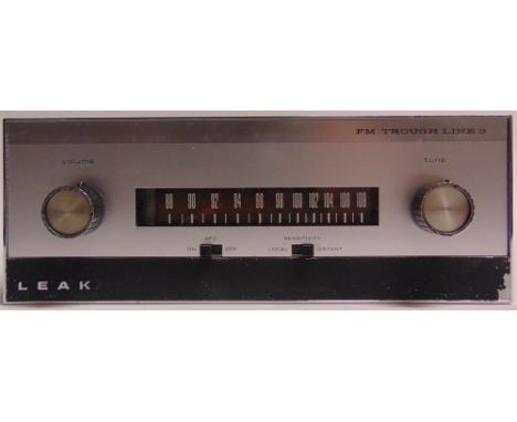 TWO TUNERS  comprising a Leak FM Trough Line 3 tuner; and a Chapman FM95 tuner, serial no. 853.