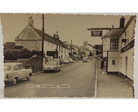 POSTCARDS - WEST COUNTRY &amp; OTHER  Approximately 115 cards, comprising real photographic views of The George Hotel, Charmo
