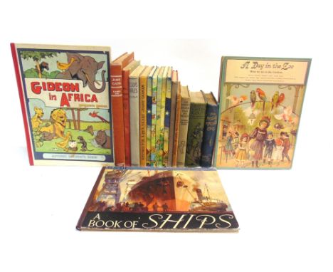 [CHILDRENS]  Seventeen assorted works, including Rabier, Benjamin. Gideon in Africa, first British edition, Methuen, London, 