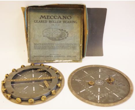 Meccano geared Roller Bearing part No.167 boxed