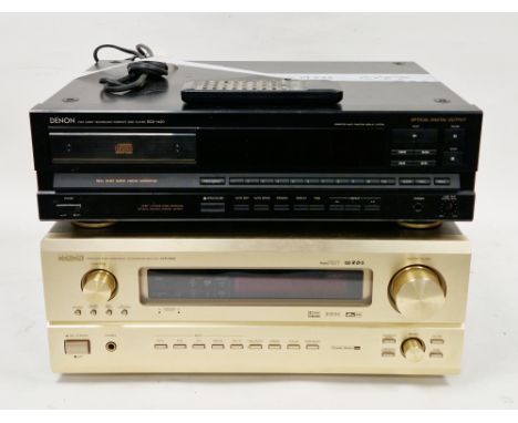 Denon digital AV receiver AVR3802 and a Denon DCD1420 CD player (2)&nbsp;