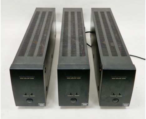 Three Marantz 74MA500/01B mono amps badged Lucas Film THX (3)&nbsp;