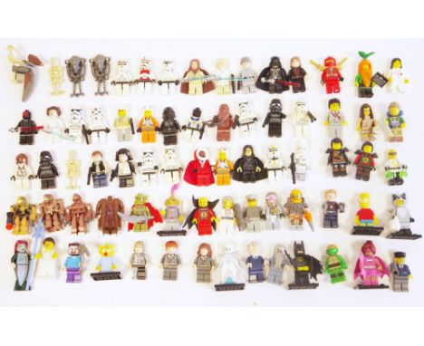 Large quantity of Lego Minifigures to include Star Wars :- Princess Leia, Luke Skywalker, Darth Vader, Obi Won, Storm Trooper