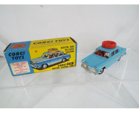 Corgi Toys - Corgi Motor School Austin A60 de luxe saloon # 236 exc to near mint in exc to near mint picture box