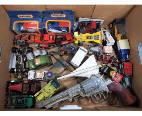 Diecast Models - a quantity of diecast model motor vehicles to include Corgi, Matchbox, Matchbox Superfast 8, Corgi Rockets, 