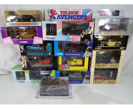 Diecast Models - fourteen diecast model motor vehicles all in original packaging to include Corgi Dad's Army, Last of the Sum