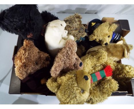 Bears - a quantity of good quality teddy bears and soft toys to include Russ Bears, Boyds Bear and similar