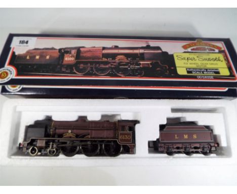 Bachmann - an OO gauge 4-6-0 locomotive with tender, The West Yorkshire Regiment, op no.6130, model number #31-279, in origin