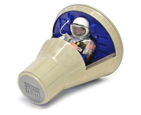 Action man space capsule plus figure Palitoy Action Man space capsule plus figure in astronaut clothing and accessories, no b