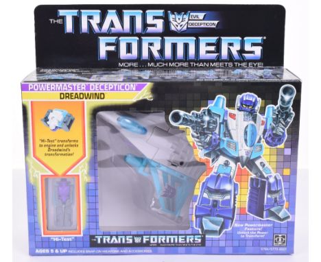 Boxed Hasbro G1 Transformers Powermaster Deception ‘Dreadwing’ 1987 issue, transforms from jet to robot and back! In mint box