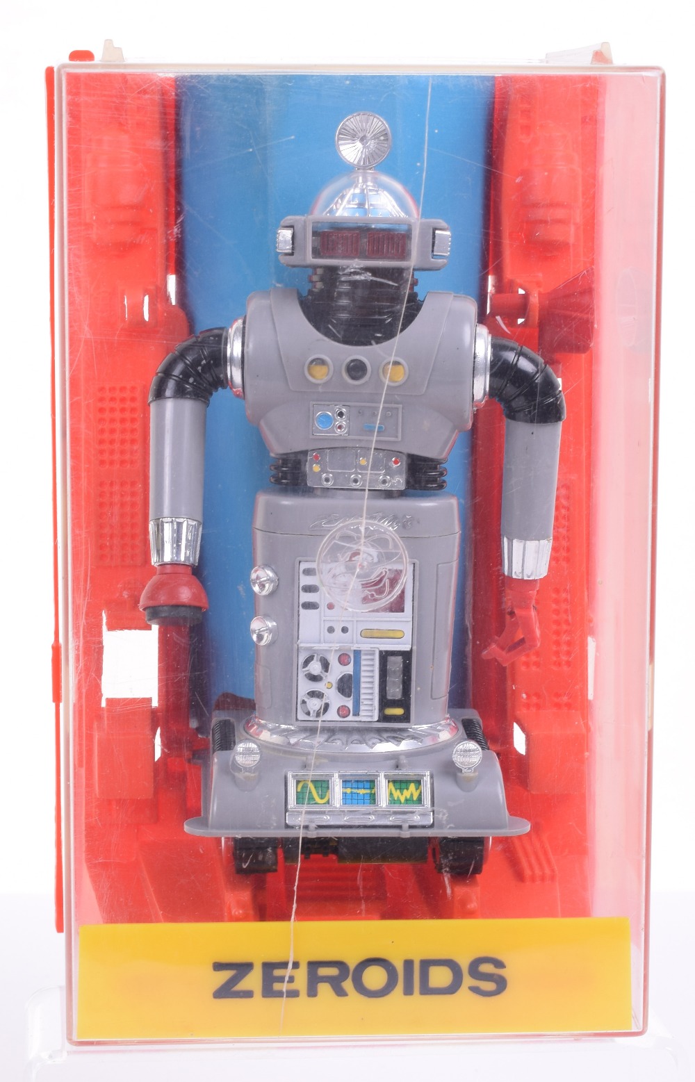 Scarce Ideal Toys Zintar Of The Mighty Zeroids Battery operated Robot ...