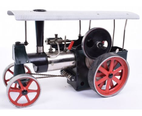 A Wilesco (German) Steam Roller, unboxed in very good used condition, with burner