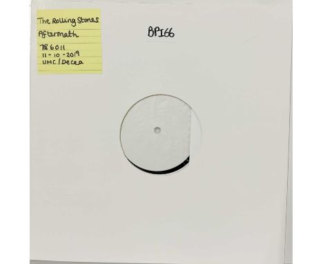THE ROLLING STONES - AFTERMATH LP (2019 - 7186011). The 2019 (reissue) white label test pressing of The Rolling Stones - Afte